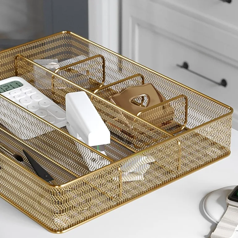 Martha Stewart 6 Section Desk Organizer