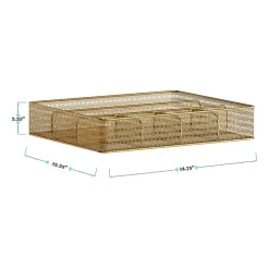 Martha Stewart 6 Section Desk Organizer