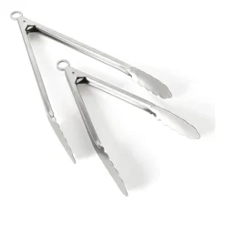 Martha Stewart Stainless Steel 2-pc. Tongs Set