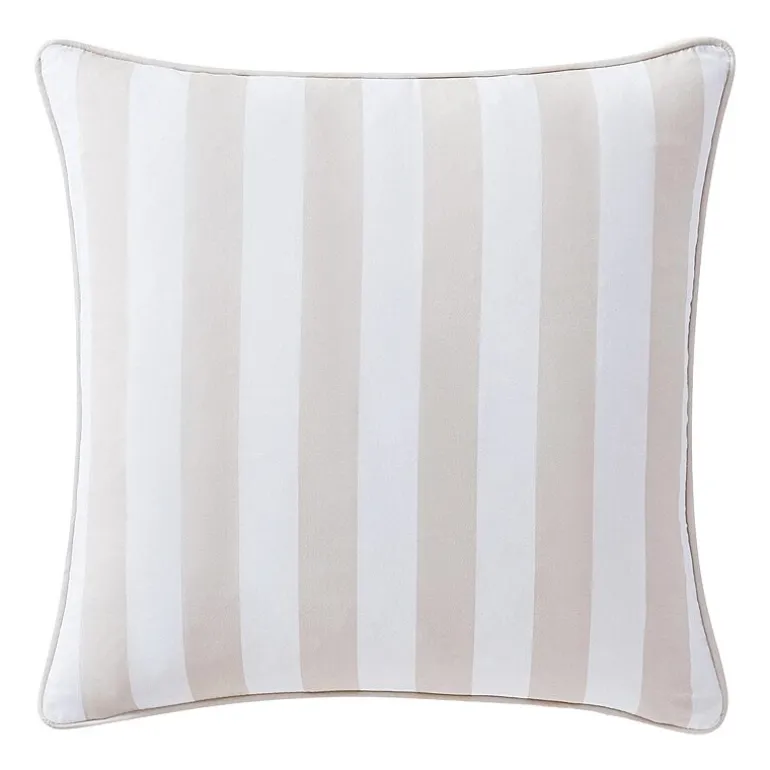 Martha Stewart Stripe 18x18 Square Throw Pillow