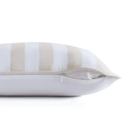 Martha Stewart Stripe 18x18 Square Throw Pillow