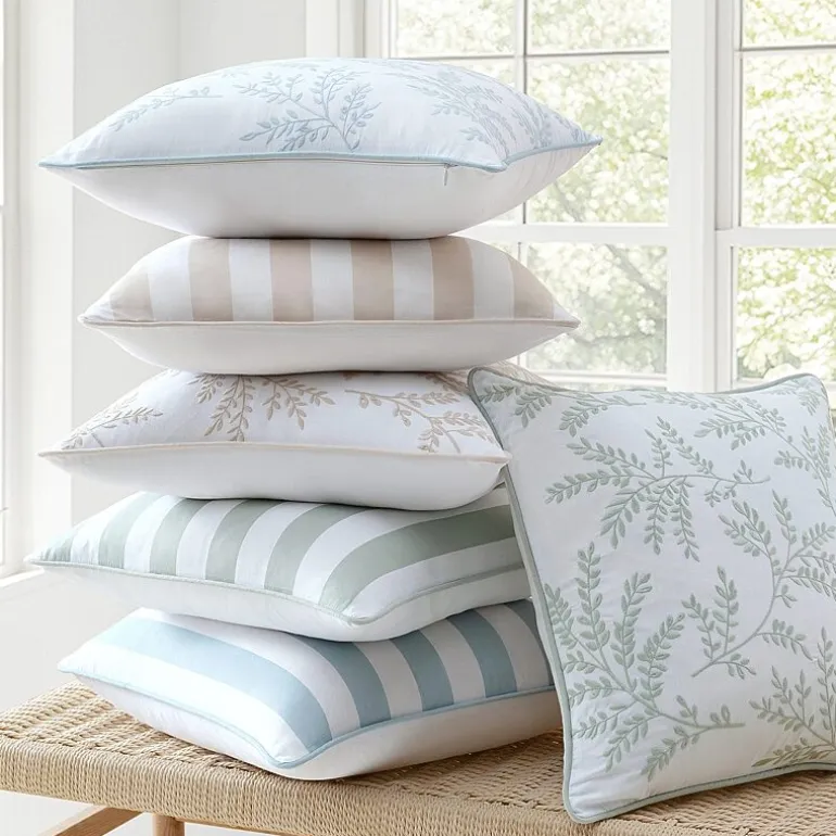 Martha Stewart Stripe 18x18 Square Throw Pillow