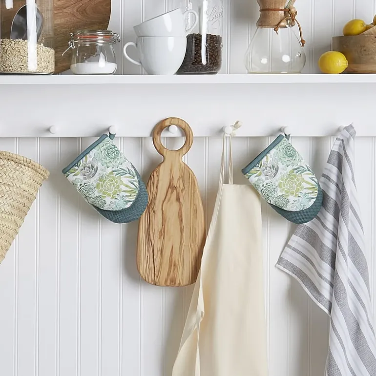 Martha Stewart Succulent Mini 2-pc. Oven Mitt Set