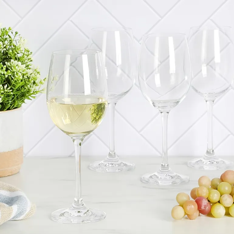 Martha Stewart Vivica 4-pc. White Wine Glasses