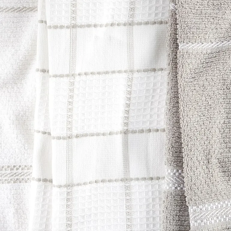 Martha Stewart Waffle Kitchen 6-pc. Kitchen Towel