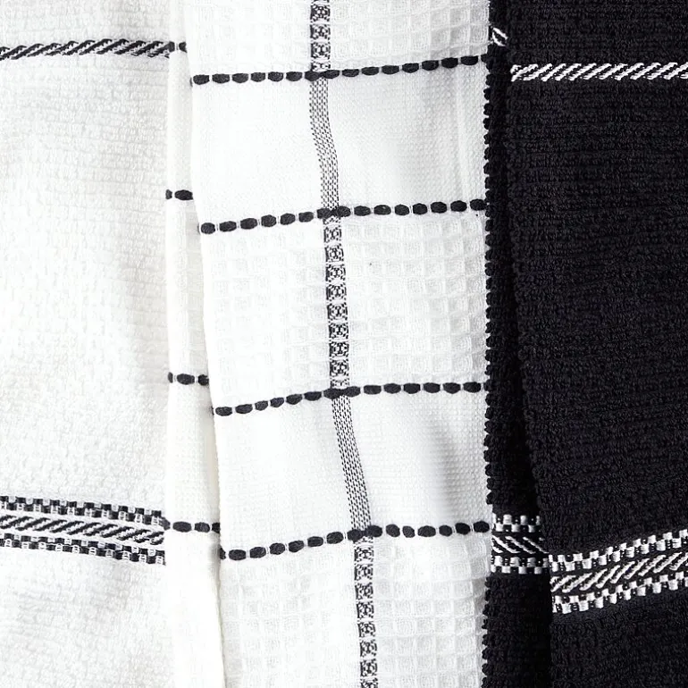 Martha Stewart Waffle 6-pc. Kitchen Towel Set