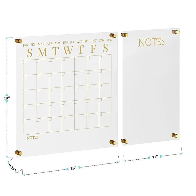 Martha Stewart Wall Calendar & Notes