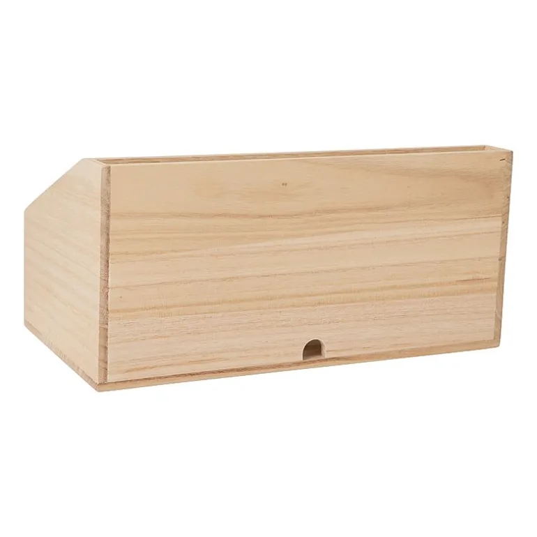 Martha Stewart Wood Desktop Organizer
