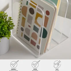 Martha Stewart 8.5X6.5 Acrylic File Holder