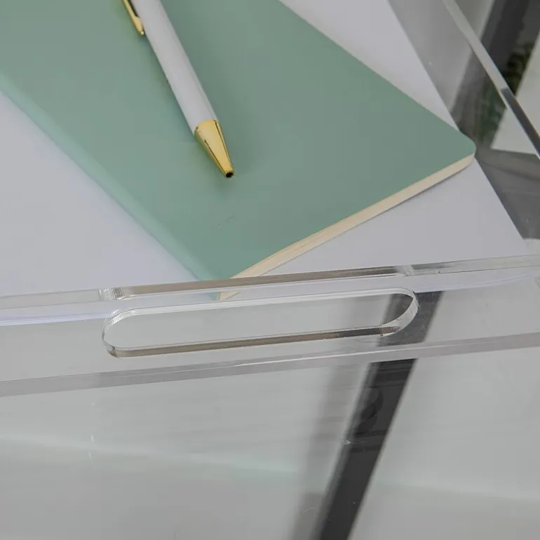 Martha Stewart 12X8 Clear Acrylic Desk Tray