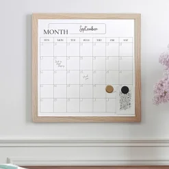 Martha Stewart 18x18 Inch Dry Erase Wall Calendar