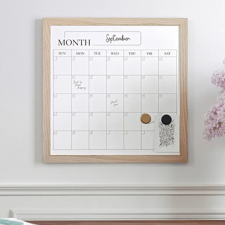 Martha Stewart 18x18 Inch Dry Erase Wall Calendar