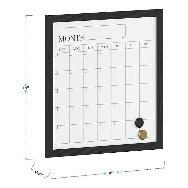 Martha Stewart 18x18 Inch Dry Erase Wall Calendar