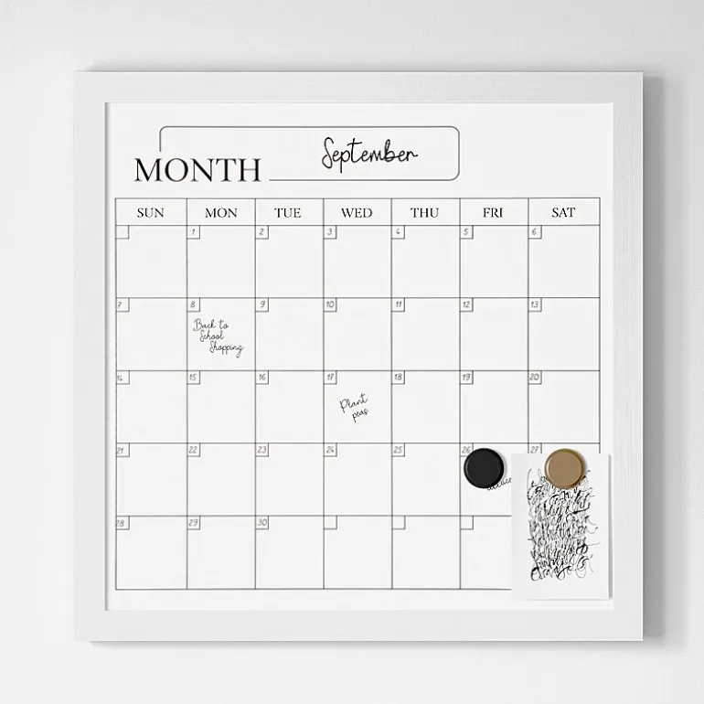 Martha Stewart 18x18 Inch Dry Erase Wall Calendar