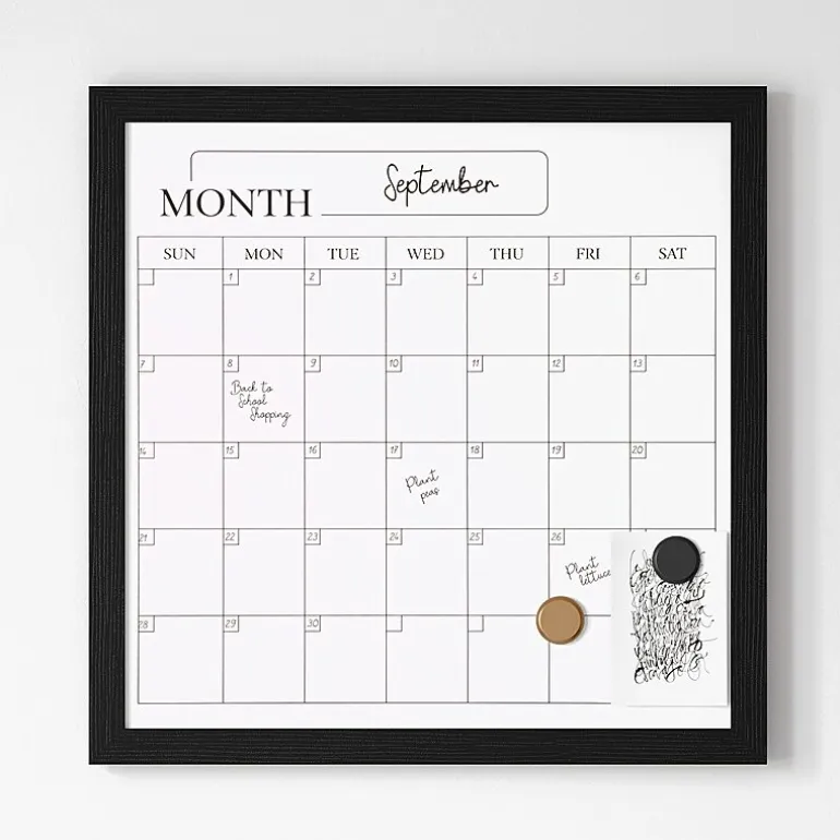 Martha Stewart 18x18 Inch Dry Erase Wall Calendar