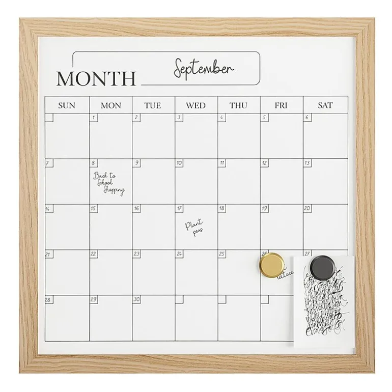 Martha Stewart 18x18 Inch Dry Erase Wall Calendar