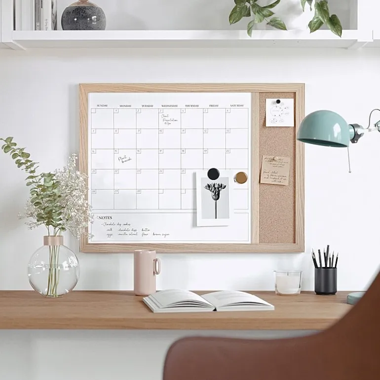 Martha Stewart 24x18 Wall Calendar/Cork Board