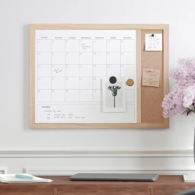 Martha Stewart 24x18 Wall Calendar/Cork Board