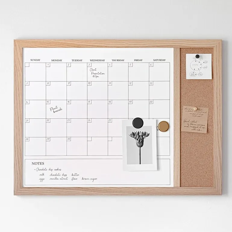 Martha Stewart 24x18 Wall Calendar/Cork Board