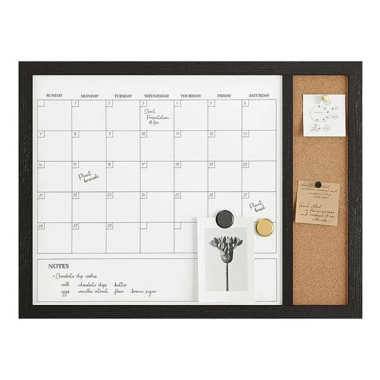 Martha Stewart 24x18 Wall Calendar/Cork Board