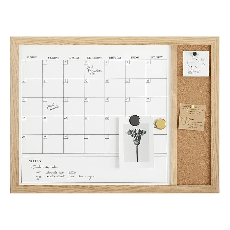 Martha Stewart 24x18 Wall Calendar/Cork Board