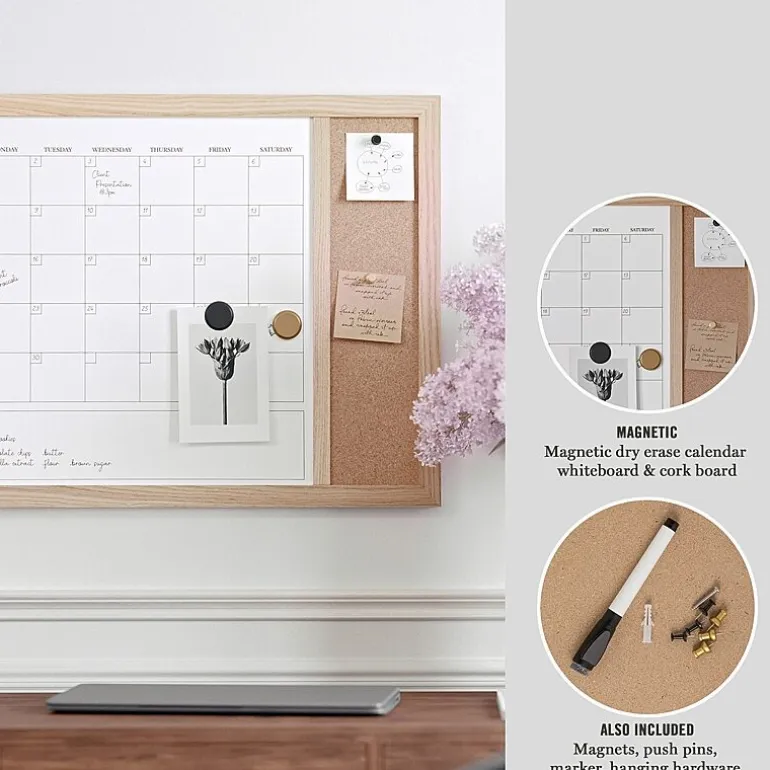Martha Stewart 24x18 Wall Calendar/Cork Board