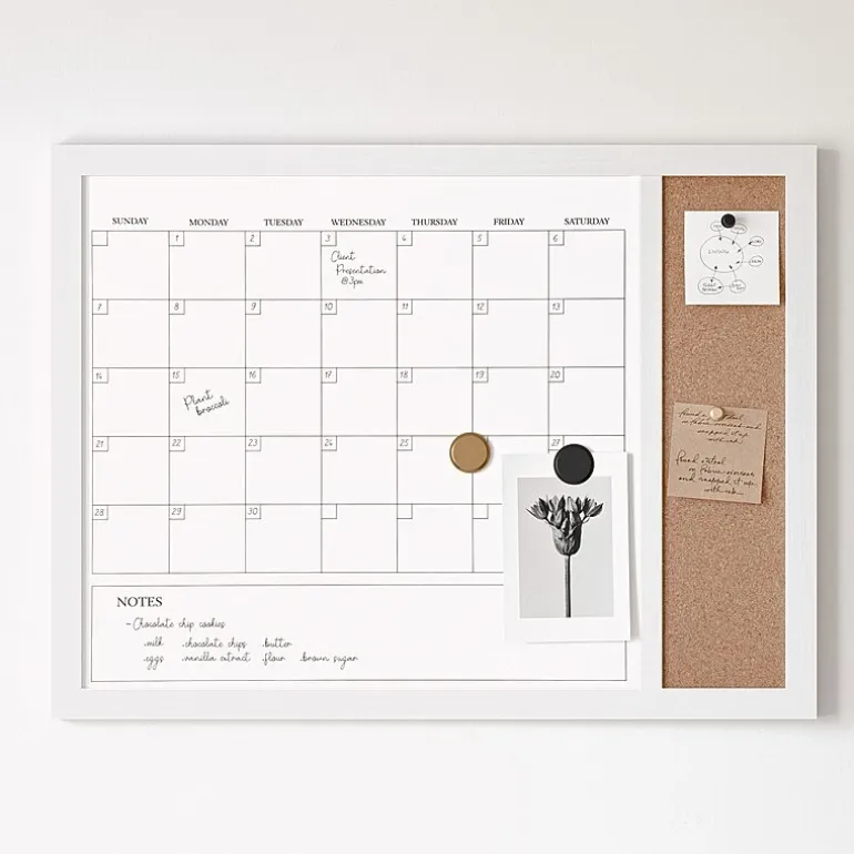 Martha Stewart 24x18 Wall Calendar/Cork Board