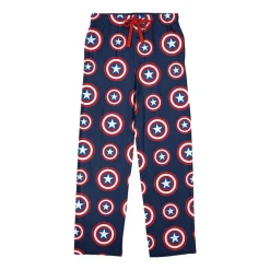 Marvel Captain America Mens 1 Pair Pajama Pants