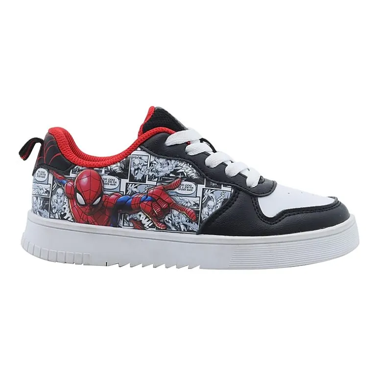 Marvel Spiderman Boys Little/Big Kid Court Sneaker