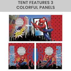 Marvel Spider-Man Tent for Twin Loft Bed - Bed Sold Separately
