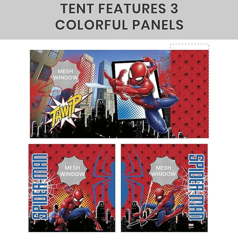 Marvel Spider-Man Tent for Twin Loft Bed - Bed Sold Separately