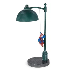 Marvel Street Lamp With Spiderman Figure 16 Inch Led Desk Lamp