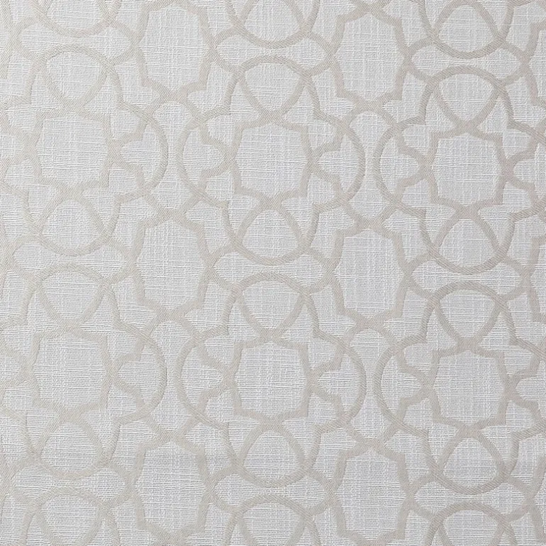 Max Blackout Campbell Geo Jacquard Grommet Top Energy Saving 100% Blackout Single Curtain Panel