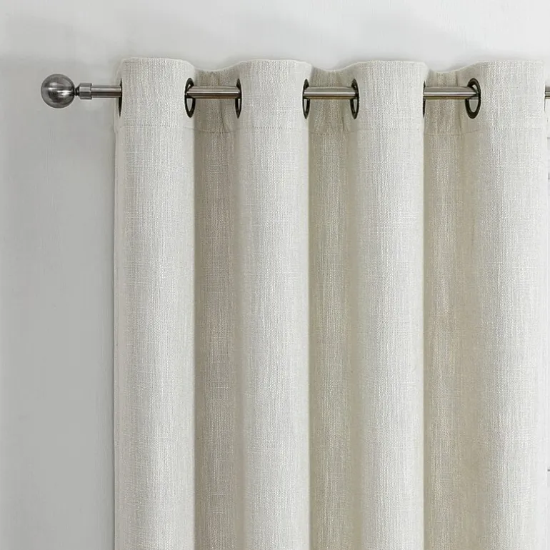 Max Blackout Campbell Grommet Top Energy Saving 100% Blackout Single Curtain Panel