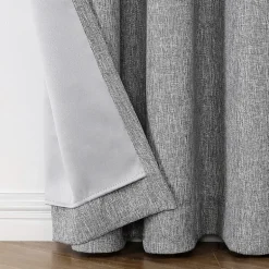 Max Blackout Campbell Grommet Top Energy Saving 100% Blackout Single Curtain Panel