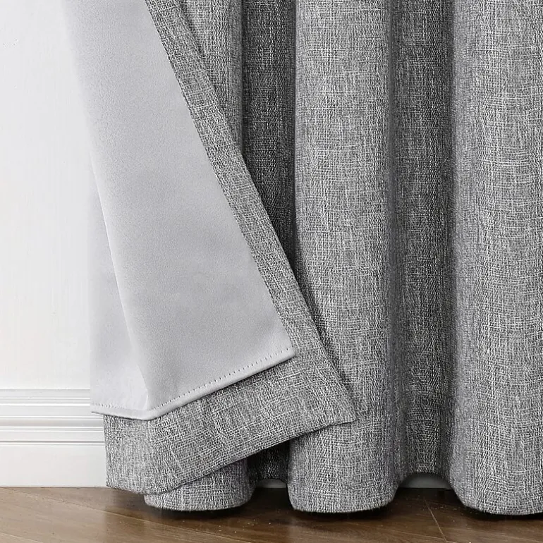 Max Blackout Campbell Grommet Top Energy Saving 100% Blackout Single Curtain Panel