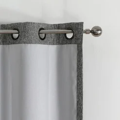 Max Blackout Campbell Grommet Top Energy Saving 100% Blackout Single Curtain Panel