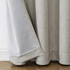 Max Blackout Campbell Grommet Top Energy Saving 100% Blackout Single Curtain Panel