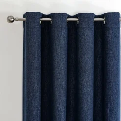 Max Blackout Campbell Grommet Top Energy Saving 100% Blackout Single Curtain Panel