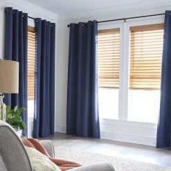 Max Blackout Campbell Grommet Top Energy Saving 100% Blackout Single Curtain Panel