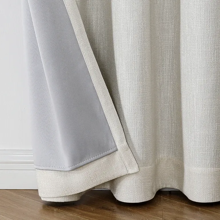 Max Blackout Campbell Grommet Top Energy Saving 100% Blackout Single Curtain Panel