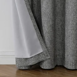 Max Blackout Campbell Grommet Top Energy Saving 100% Blackout Single Curtain Panel