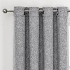 Max Blackout Campbell Grommet Top Energy Saving 100% Blackout Single Curtain Panel