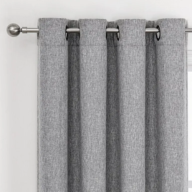 Max Blackout Campbell Grommet Top Energy Saving 100% Blackout Single Curtain Panel