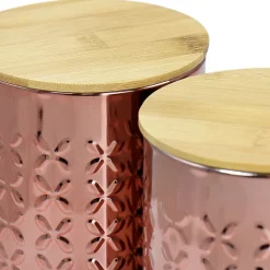 MegaChef Aluminum 3-pc. Canister