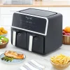 MegaChef Dual 4.5 Quart Digital Air Fryer