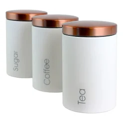 MegaChef Essential Kitchen Storage 3-pc. Canister