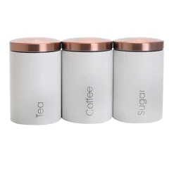 MegaChef Essential Kitchen Storage 3-pc. Canister
