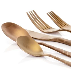 MegaChef La Vague 20-pc. 18/10 Stainless Steel Flatware Set