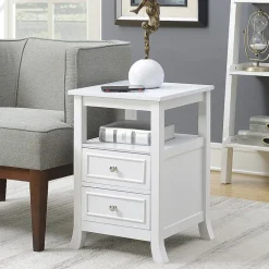 Melbourne 2-Drawer Storage End Table